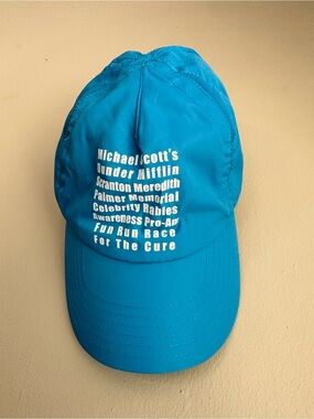 Michael Scott's Dunder Mifflin Rabies Race for the Cure NBC Office Running Cap